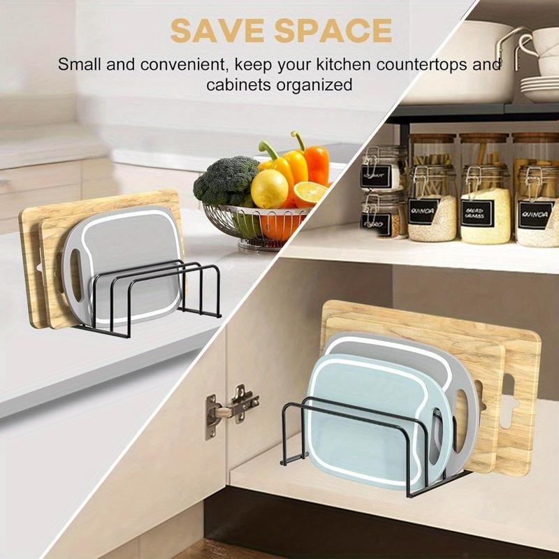 Kitchen Cabinet Baking Sheet Organizer - Organizer na deski do krojenia, stojak