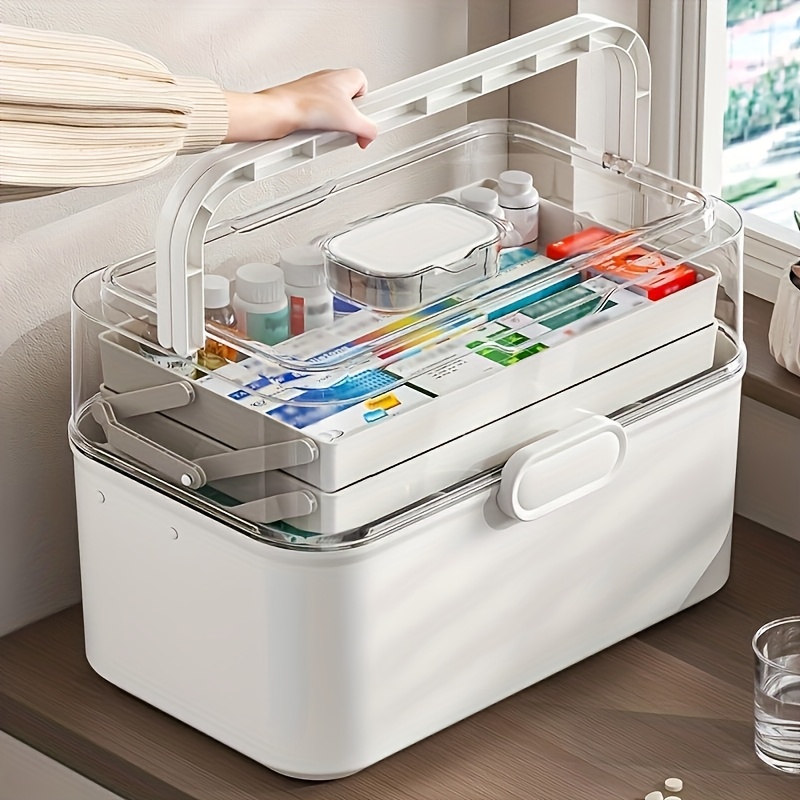 Kitchen Zo - Pojemnik/Organizer na leki o dużej pojemności