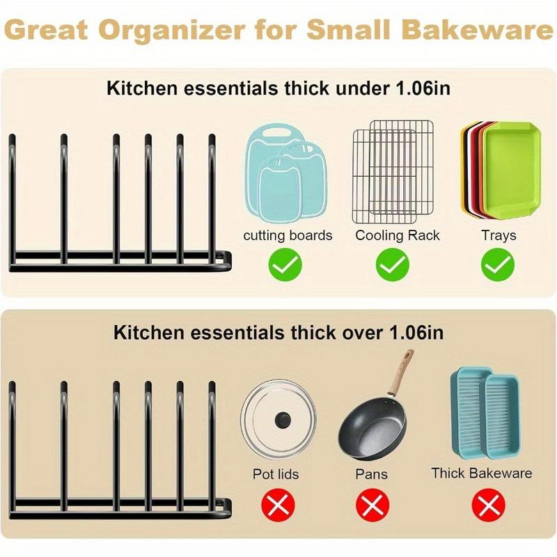 Organizer na deski do krojenia – Kitchen Cabinet Baking Sheet Organizer recenzja i cena