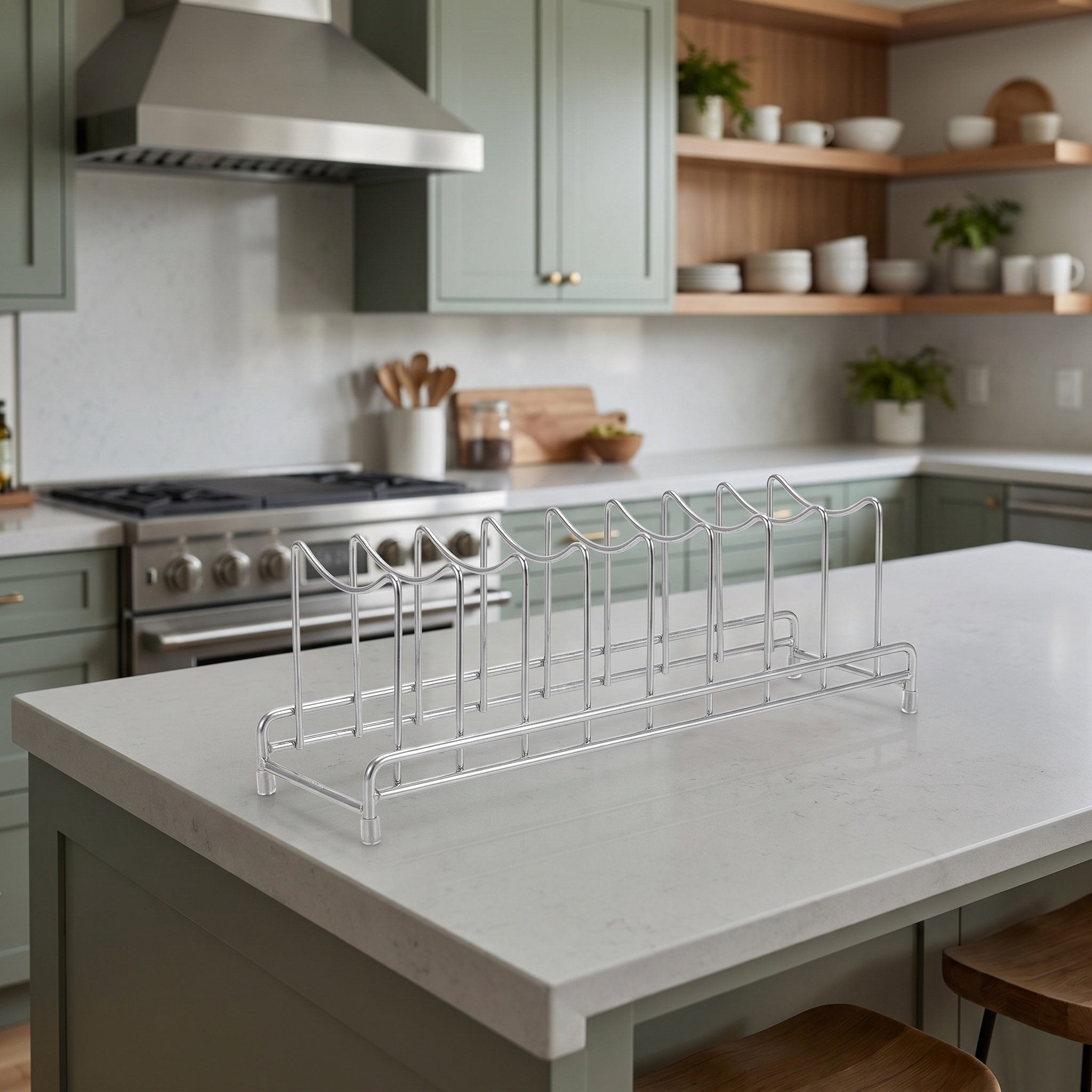Stojak na pokrywy do garnków z – Kitchen Cabinet Baking Organizer recenzja i cena