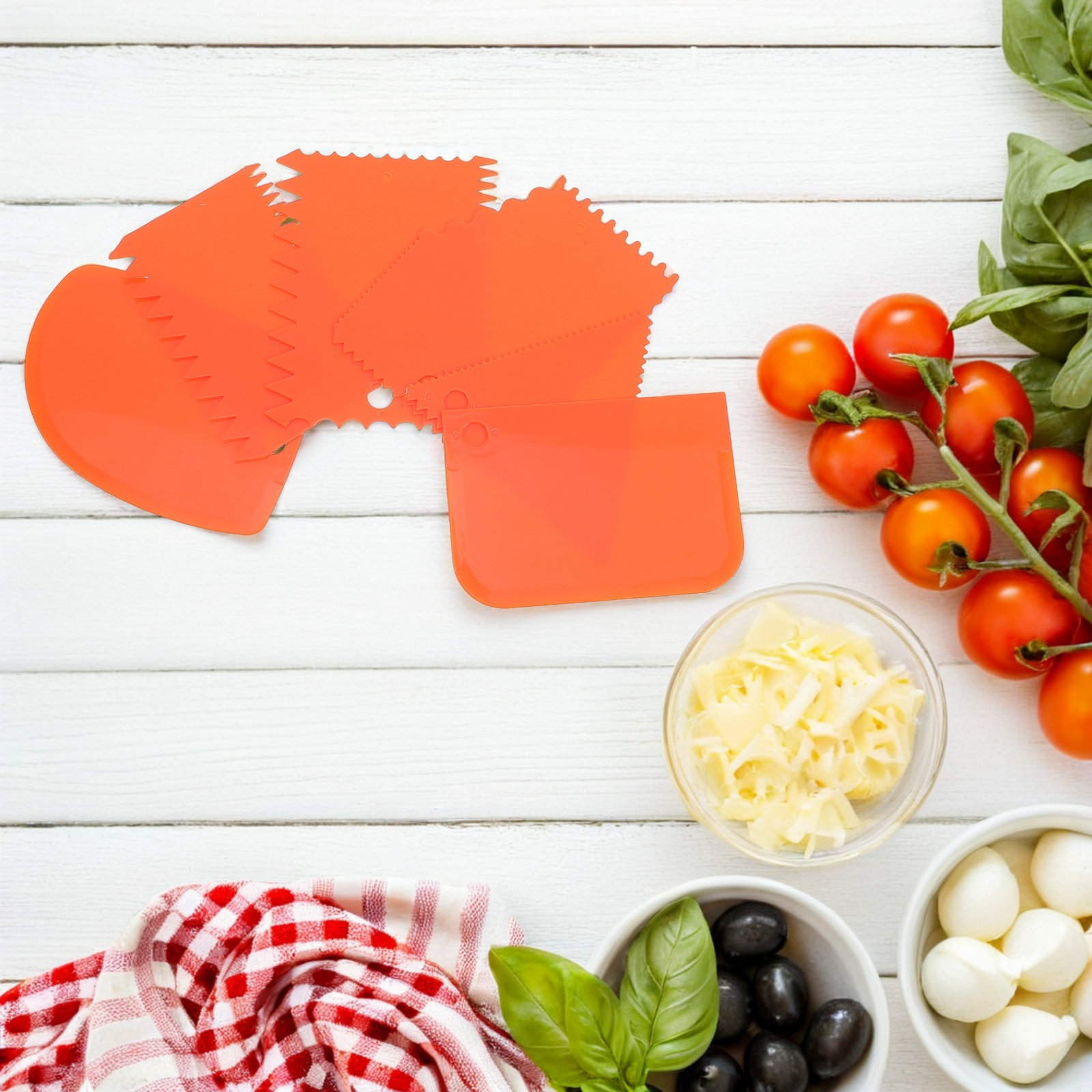 Zestaw 6 szt. skrobaków do cia – Fondant Smoother Set recenzja i cena