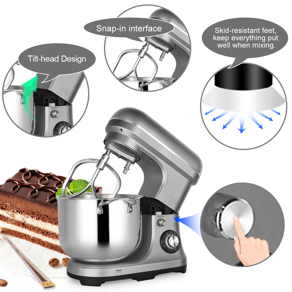 Mikser elektryczny 11L 2000W,  – Kitchen And Baking recenzja i cena