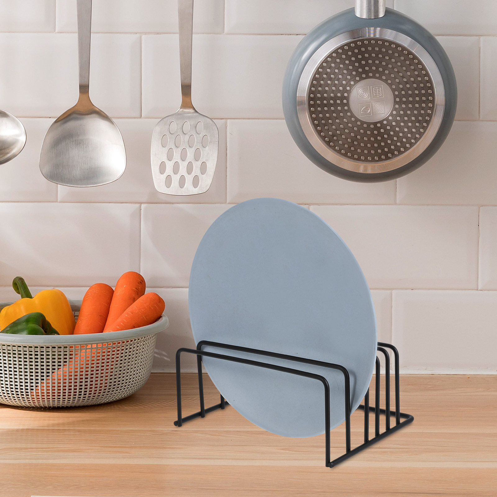 2 szt. metalowych organizerów  – Kitchen Cabinet Baking Organizer recenzja i cena