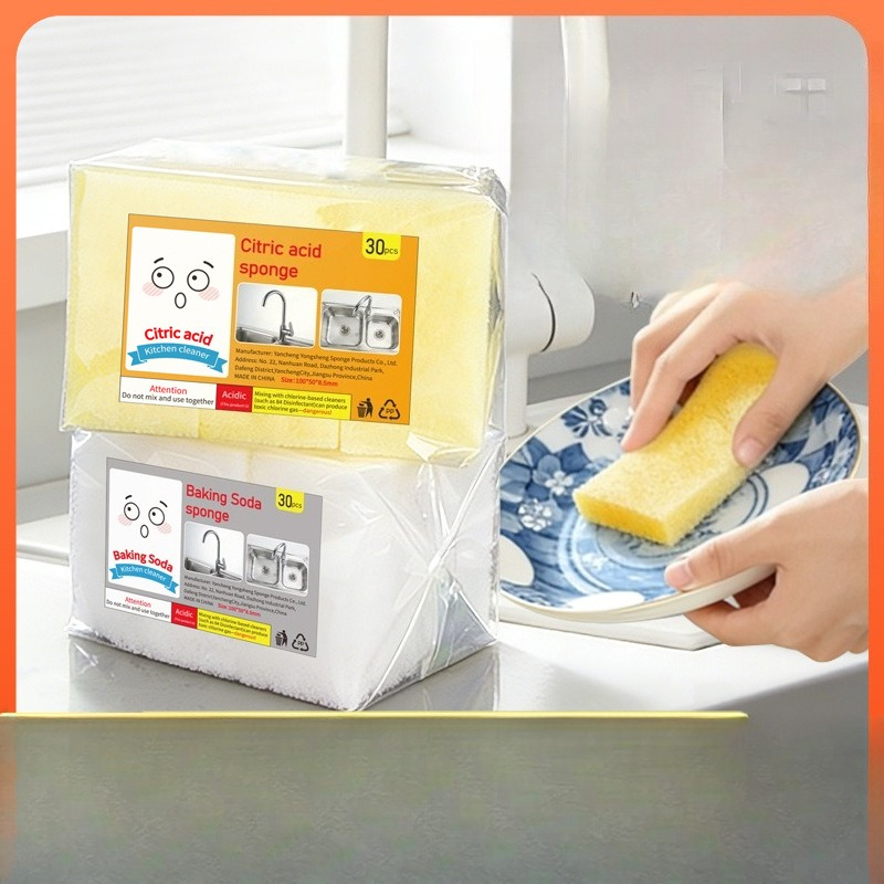 Ścierki do szorowania naczyń,  – Kitchen Cleaner With Baking Soda recenzja i cena