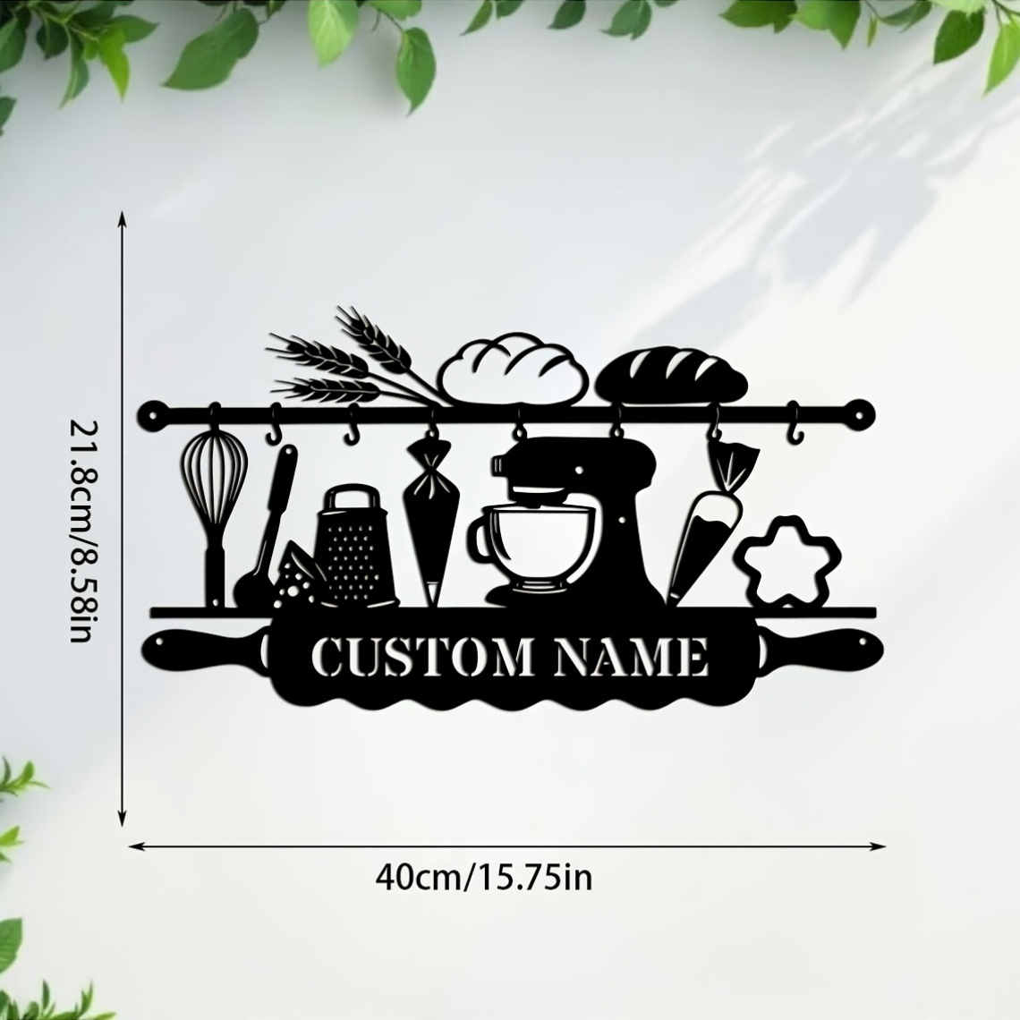 Personalizowana żelazna dekora – Kitchen And Baking recenzja i cena