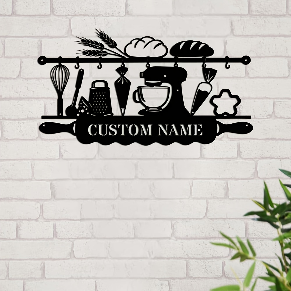 Personalizowana żelazna dekora – Kitchen And Baking recenzja i cena
